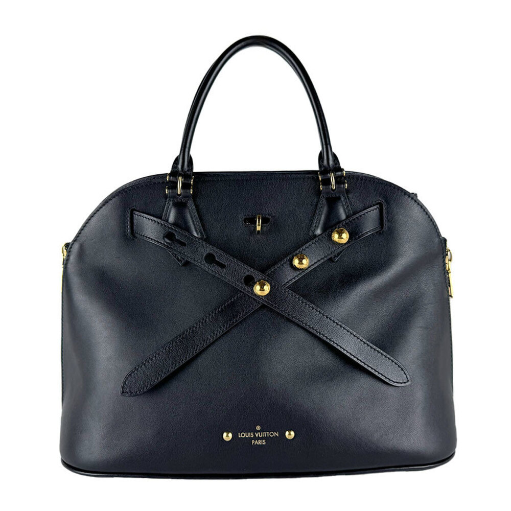 Louis Vuitton Alma 103 Leather Handbag/Shoulder Bag, Noir (Black), Men's/Wome...